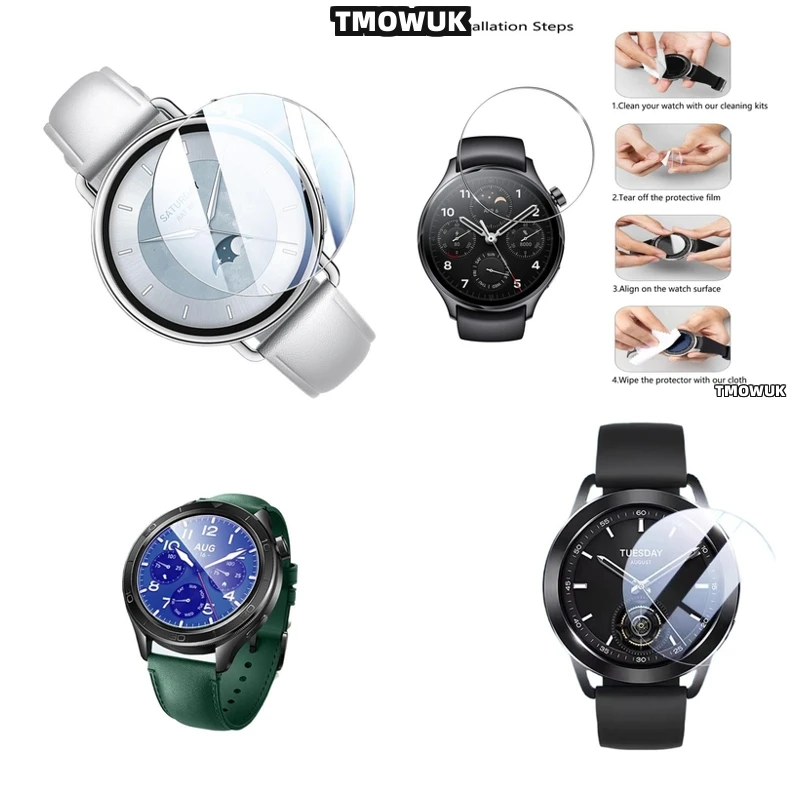 

For Xiaomi Watch S4 41mm Haylou Solar Neo 9H Anti-Scratch HD Tempered Glass Crystal Clear Screen Protector