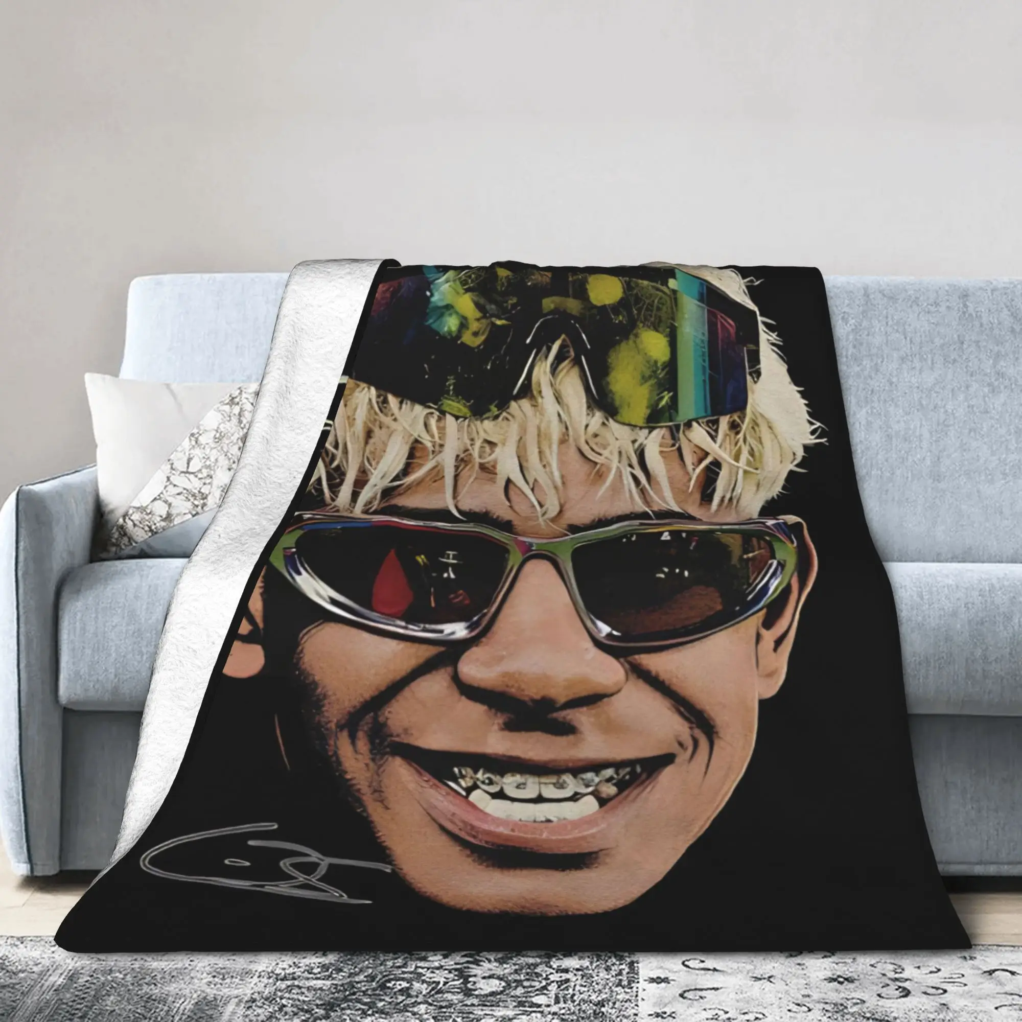 Lamine Y-Yamal Blanket Cover Football Soccer Flannel Throw Blanket Summer Air Conditioning Decoration Soft Warm Bedspread