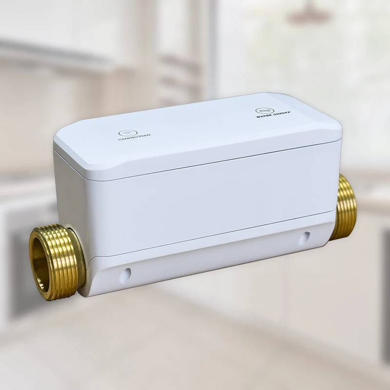 Smart Wifi Detect Water Flow Rate Pressure Temperature Leakage Consumption Measure  Multi-Function Valve