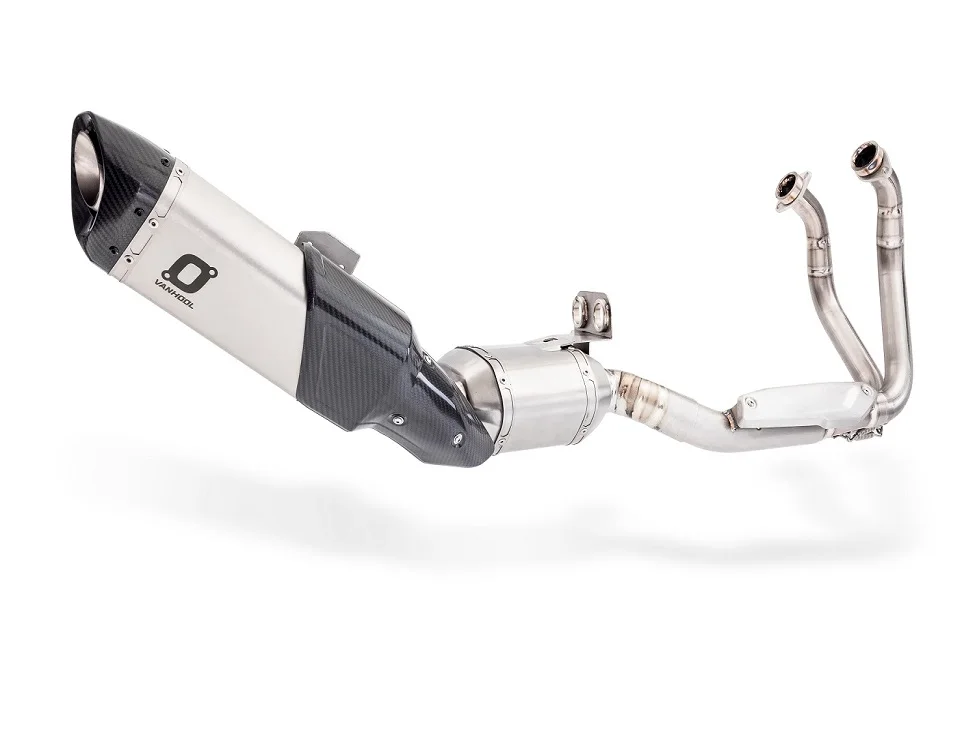 

FBVV Titanium Exhaust System for F900R/XR Exhaust Header Downpipe Motorcycle Exhausts Muffler Pipe System