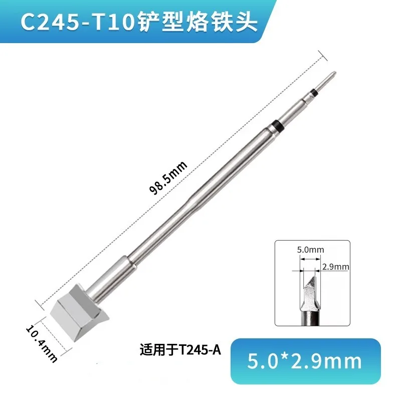 

C245-T10 Tips for T245 Soldering Handle Compatible for SUGON T21 AIFEN JBC-90W Handle Replace Tool