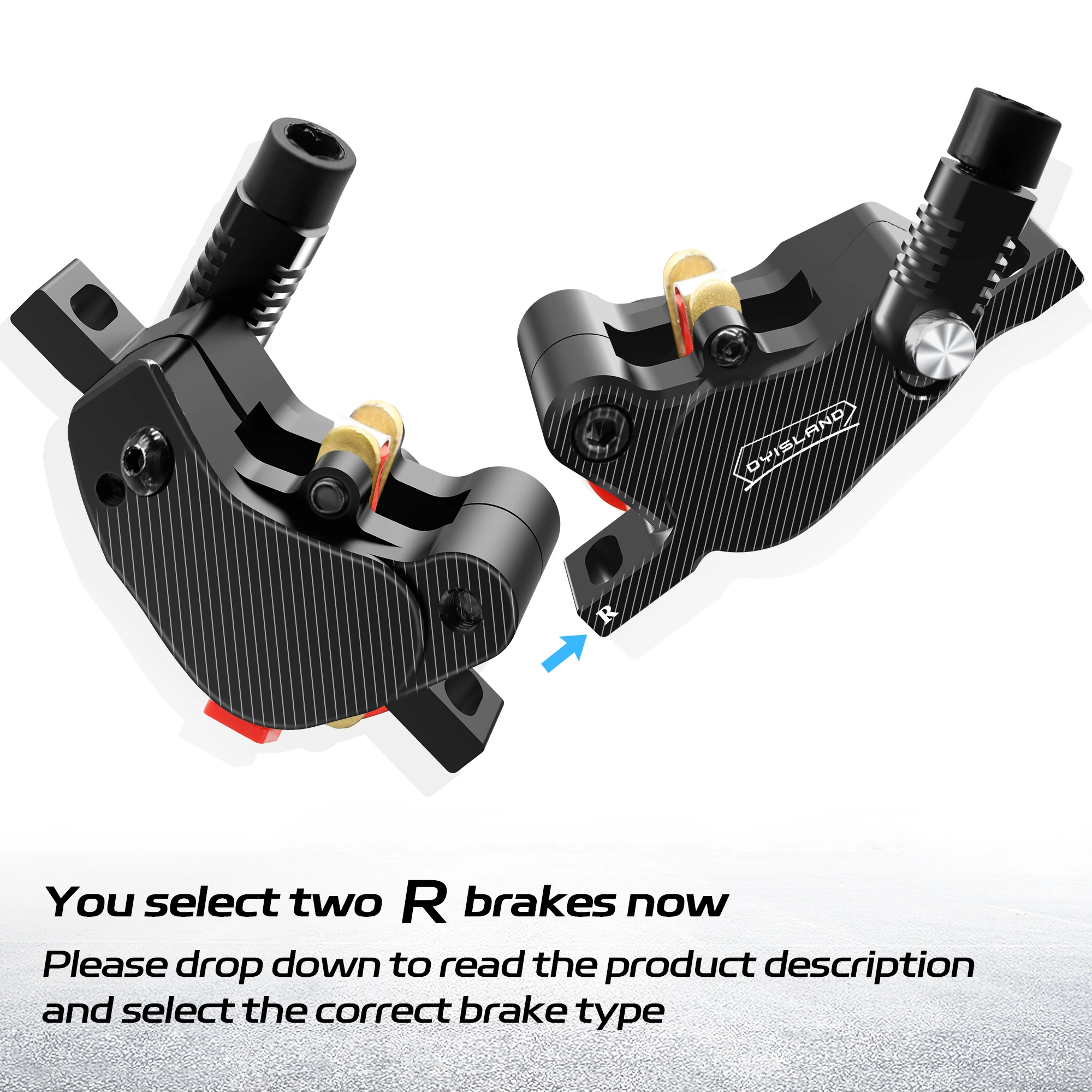 DYISLAND LD210 Elektroroller Hydraulische Scheibenbremse 2-PIN Stromabschaltung E-Scooter Bremse für Kukirin KUGOO Dualtron Kaabo Mantis – Detail 25