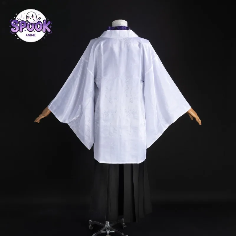 Kokushibo Cosplay Costume Michikatsu Tsugikuni Upper Moon One Male Outfit Halloween Carnival Party SpookAnime
