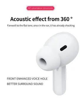 TWS藍牙耳機Air Pro無線耳機降噪藍牙耳塞觸控耳機 10 最佳銷售 空氣球 - №6
