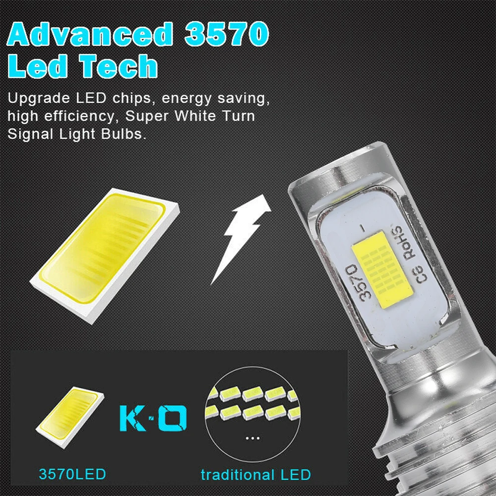2Pcs 20000LM H7 H4 H8 H11 LED Headlight 9005 HB3 9006 HB4 CSP LED Headlamp Bulb 120W Turbo Auto Lamp 6000K 12V
