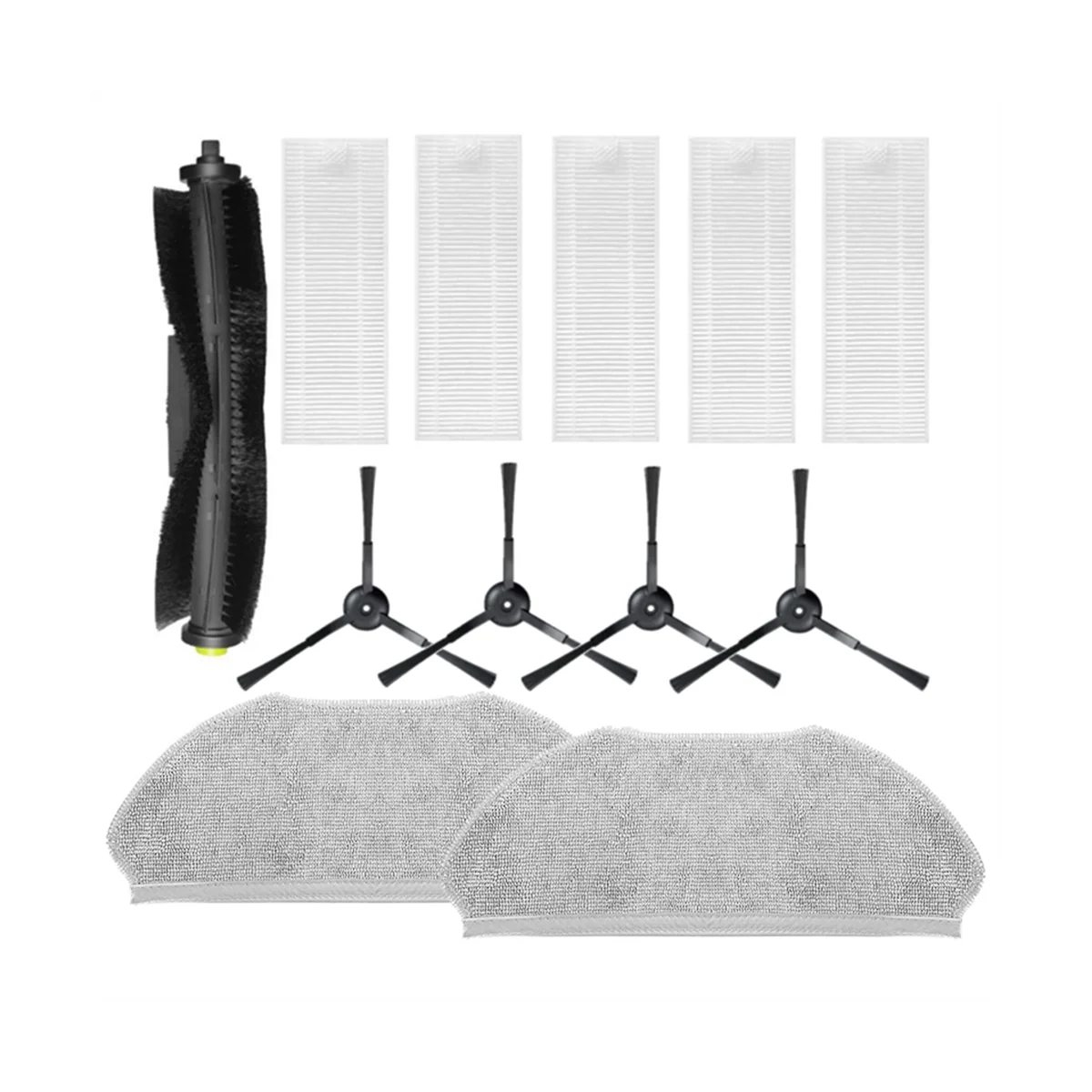 Аксессуары для робота-пылесоса Qihoo 360 S10 X100 Max, запасная основная боковая щетка, фильтр Hepa