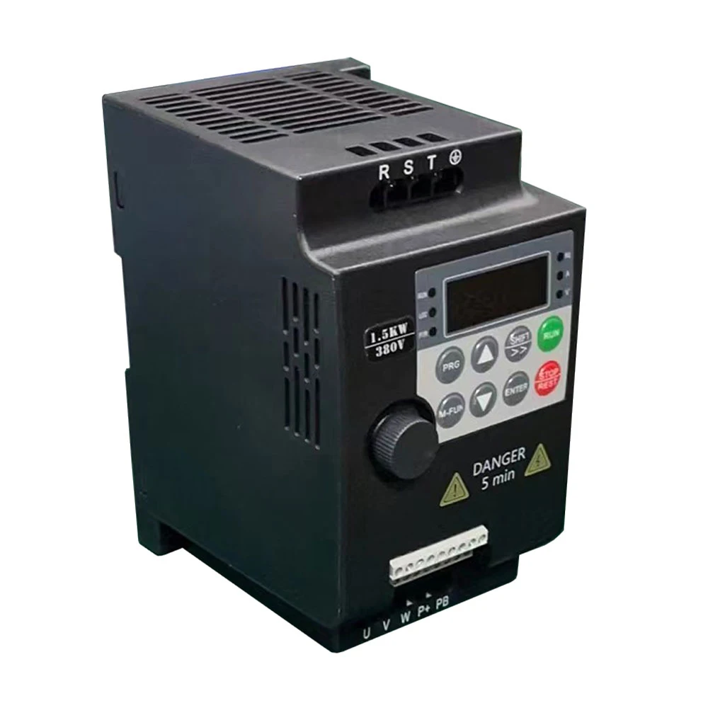 220V 380V VFD falownik o zmiennej częstotliwości 0.75/1.5/2.2/3.7/4/5.5KW sterowanie wektorem Variator regulator prędkości kontroler