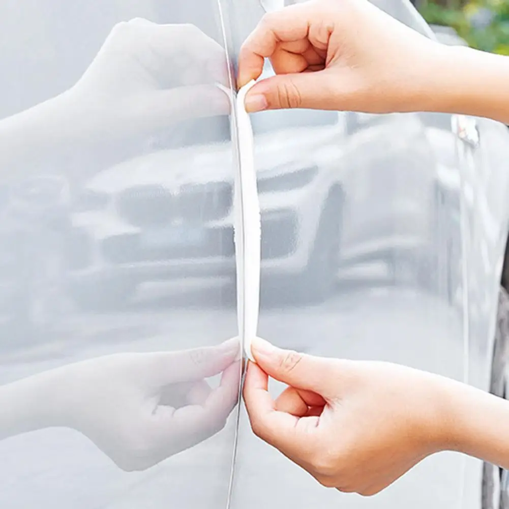 

Peel Stick Car Decals Trace-less Anti-scratch Car Door Protection Strips Guard for Paint Surface Easy Peel Stick Bumper for Rear