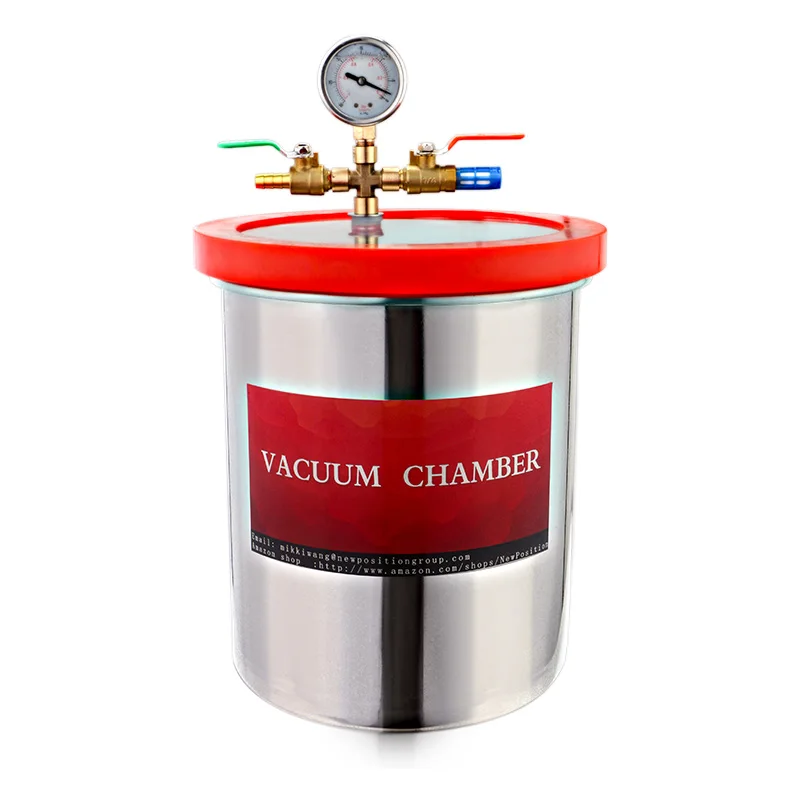 

Stainless Steel Resin Big 9 Gallon Vacuum Chamber Materials for Degassing