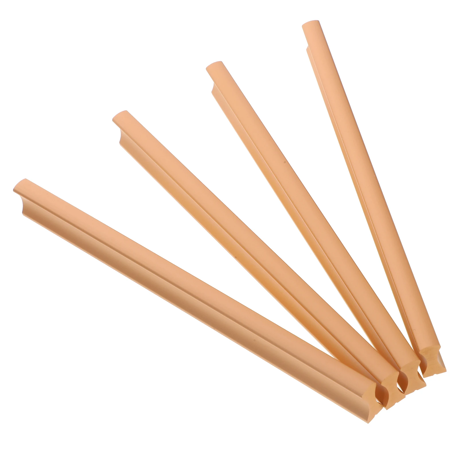 

4pcs Cabinet Handles Aluminum Alloy Modern Minimalist Pulls For Kitchen Bathroom Drawer Replacement Hardware Knobs