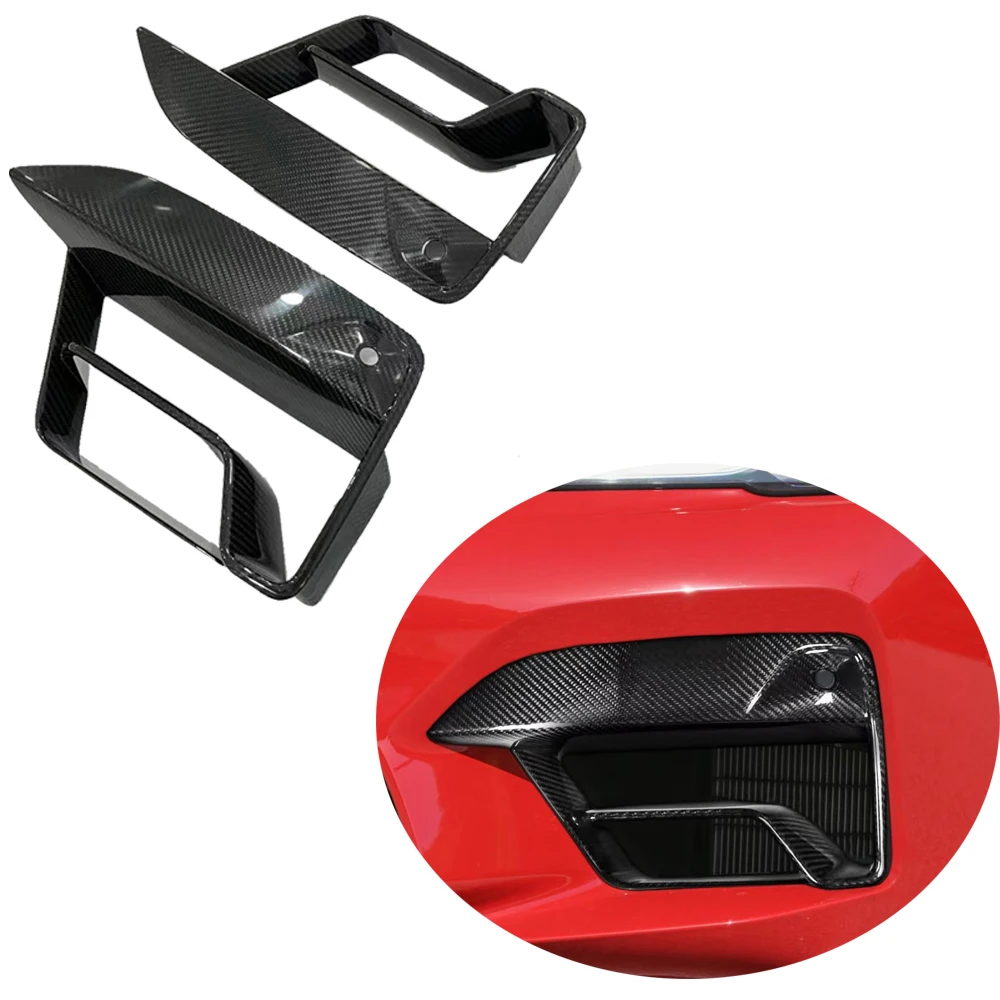 Dry Carbon Fiber Fog Lamp Covers for BMW F90 Pre LCI