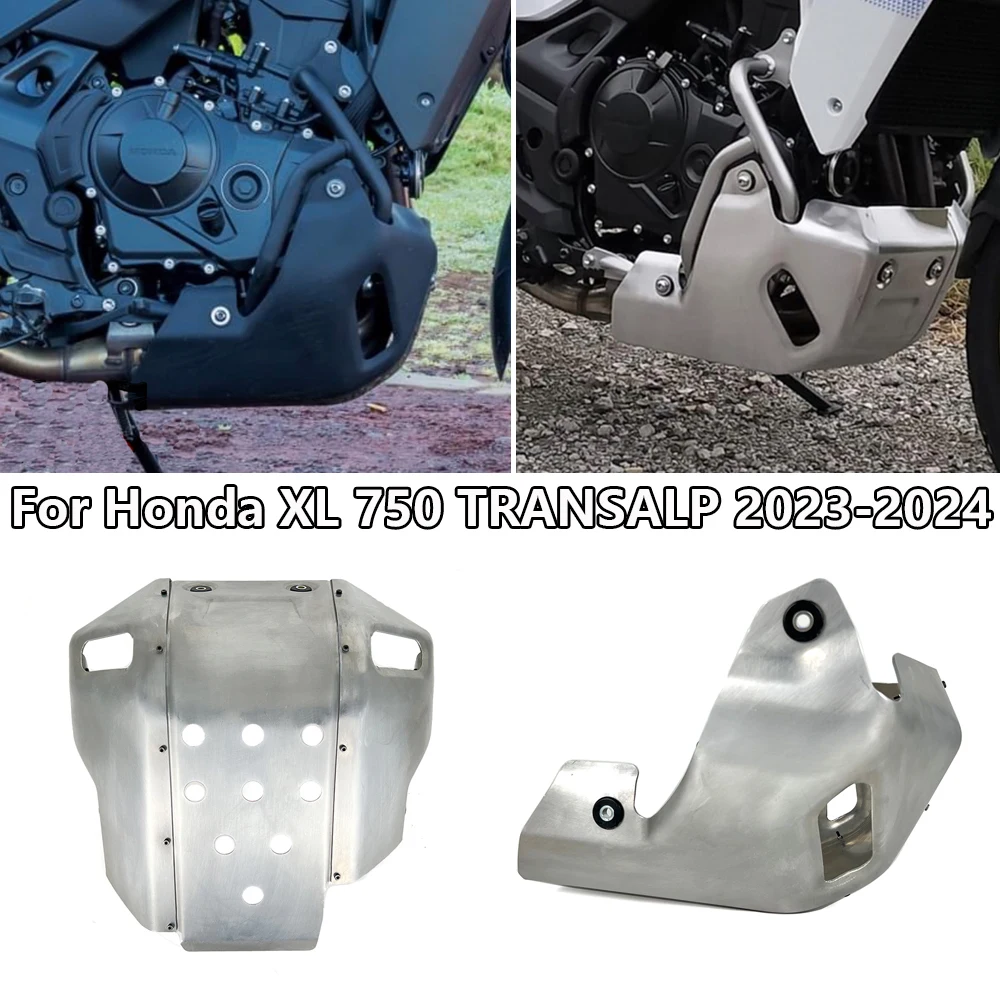 Motorcycle Accessories Engine Chassis Shroud Fairing Exhaust Shield Guard Protection Cover For Honda XL 750 TRANSALP 2023 2024