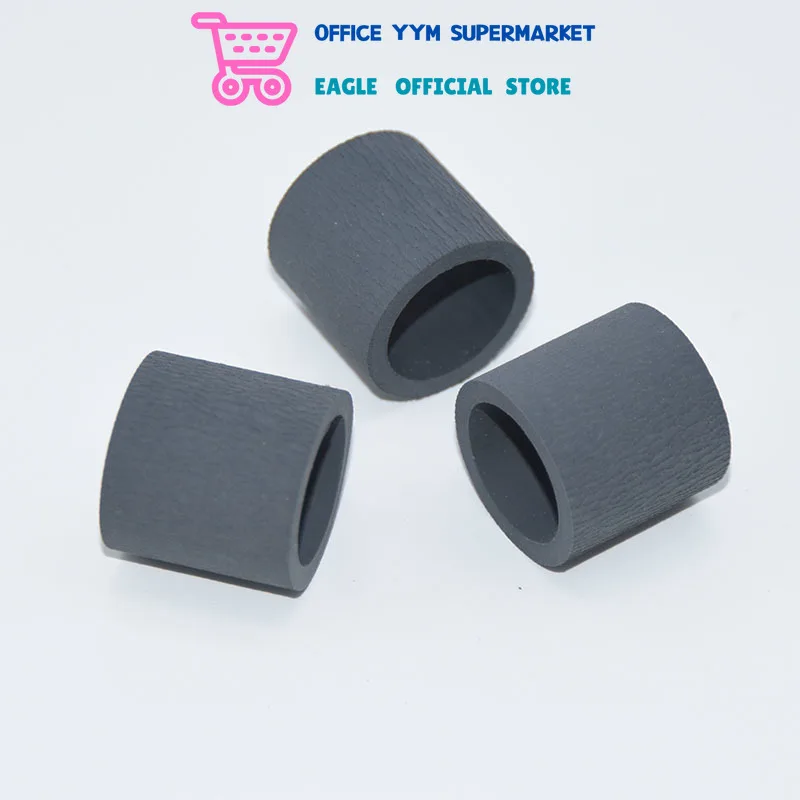 10pcs RL1-0540 RL1-0542 RL1-2891 RM1-3763 RM1-6313 Paper Pickup Roller Rubber Tire for HP 1320 P3005 P3015 2035 2055 2727