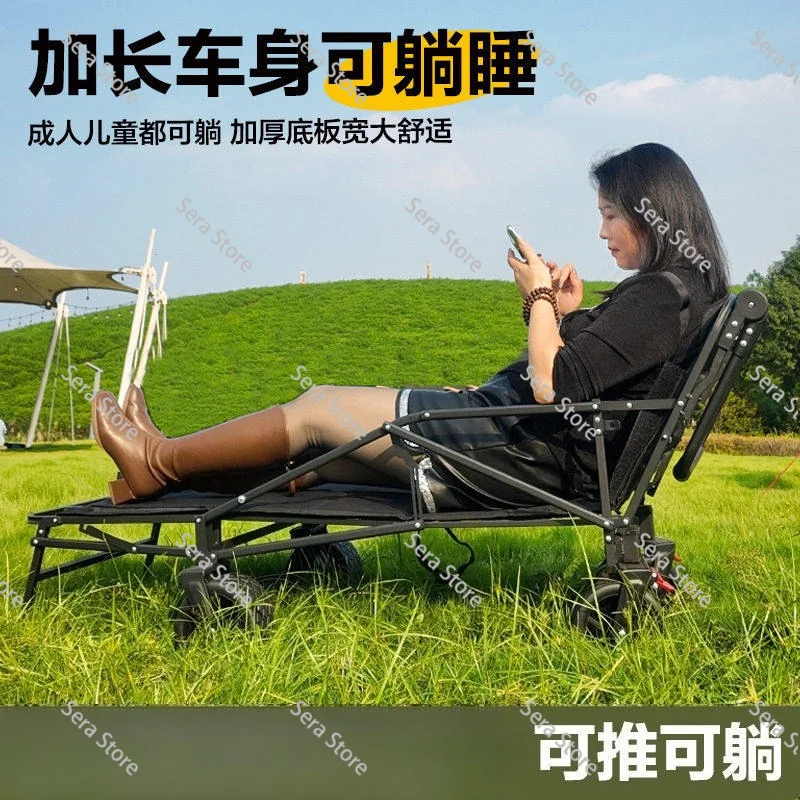 Collapsible Versatile 2 in 1 Design Heavy Duty  Utility   Trolley