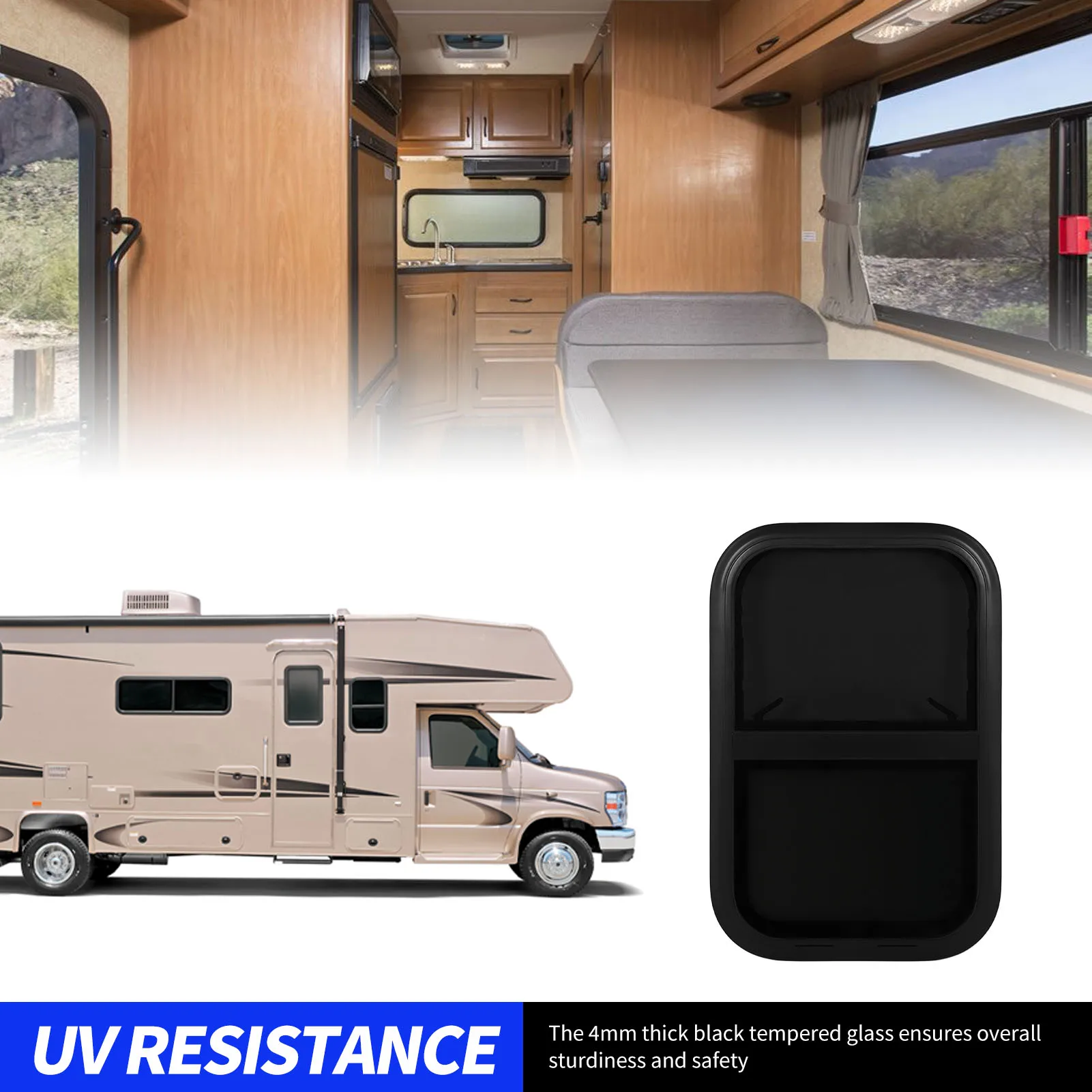 700*350 мм RV закругленные Вертикальные Раздвижные окна закаленное стекло Горизонтальное раздвижное Стекло Замена с отделкой насекомых экран