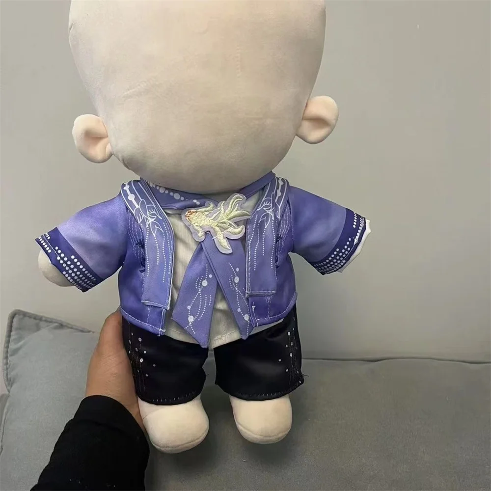 게임 사랑과 Deepspace Rafayel 잘 생긴 생일 의상 정장 40cm 인형 장난감 옷 코스프레