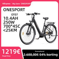 ONESPORT OT07 Electric Bike, 250W BAFANG Motor, 36V 10.4AH Battery, 27.5*1.77\