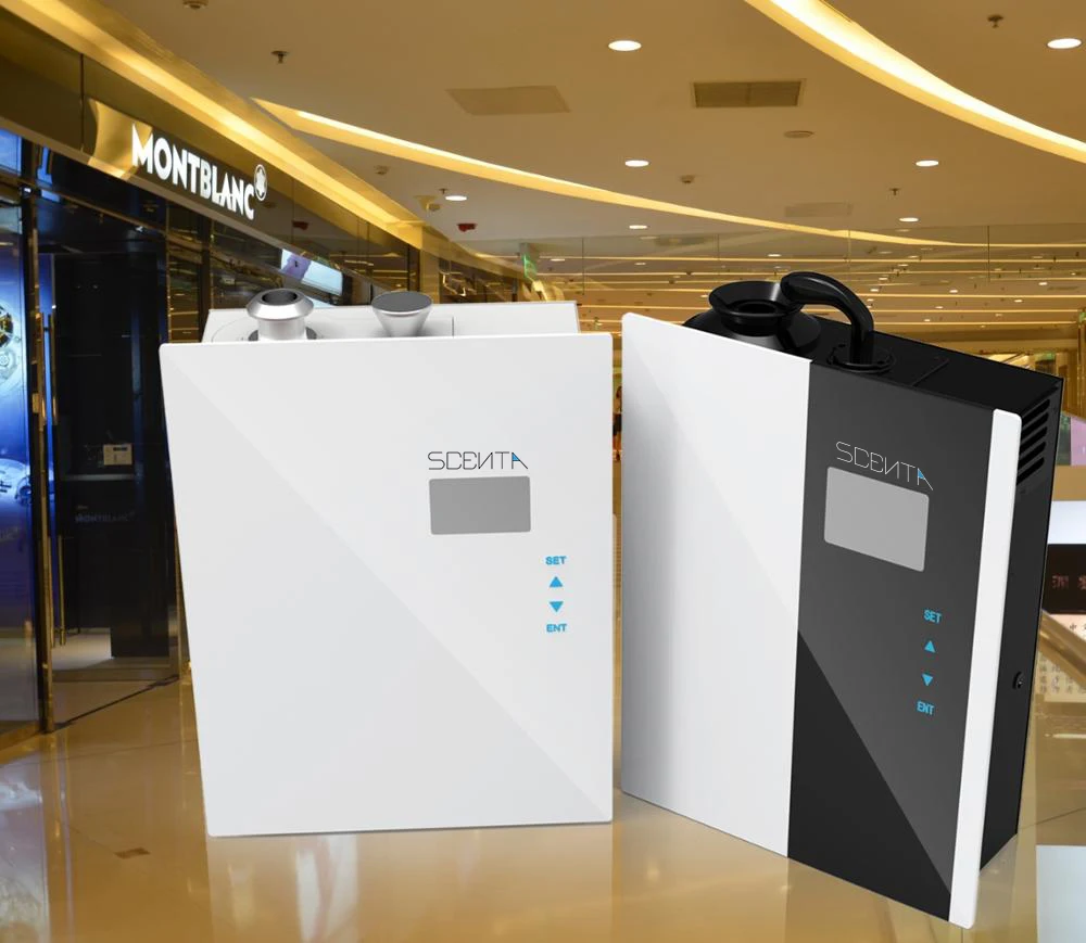 SCENTA Komercyjny dyfuzor zapachowy Duży dyfuzor olejków eterycznych Hurtownia Lobby hotelowe HVAC Montowany na ścianie dyfuzor zapachowy