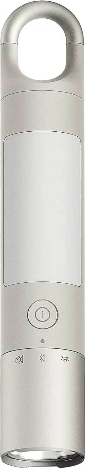 

USB-C Rechargeable Dual-Light Flashlight, 1000 Lumens, IPX4 Waterproof, Magnetic Hanger, 65h Runtime