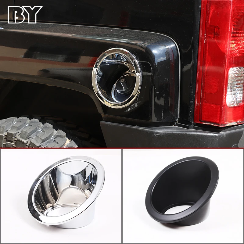 Voor Hummer H3 2005-2008 2009 Auto-Accessoires Brandstoftank Deksel Benzine Luik Chroom Bezel Oliedop Sierbekleding Auto-Onderdelen