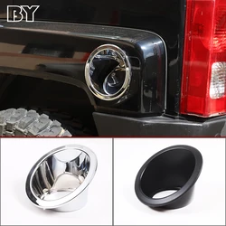 For Hummer H3 2005-2008 2009 Car Accessories Fuel Gas Tank Cover Gasoline Hatch Chrome Bezel Oil Cap Moulding Trim Car Parts