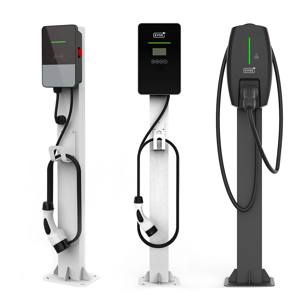 Factory Price 7kw Car Charger OCPP Type 2 Type 1 230V 32A EV Charger Floor Mounted Electric Charging Stations