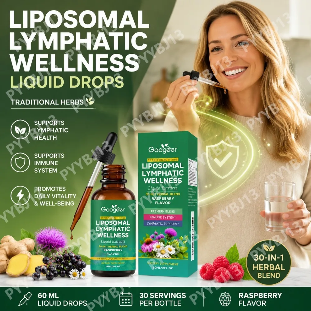 Googeer Body Care Drops 60ml Gentle Echinacea Daily Dietary Supplement Drops for Adults Support The Absorption of Nutrients
