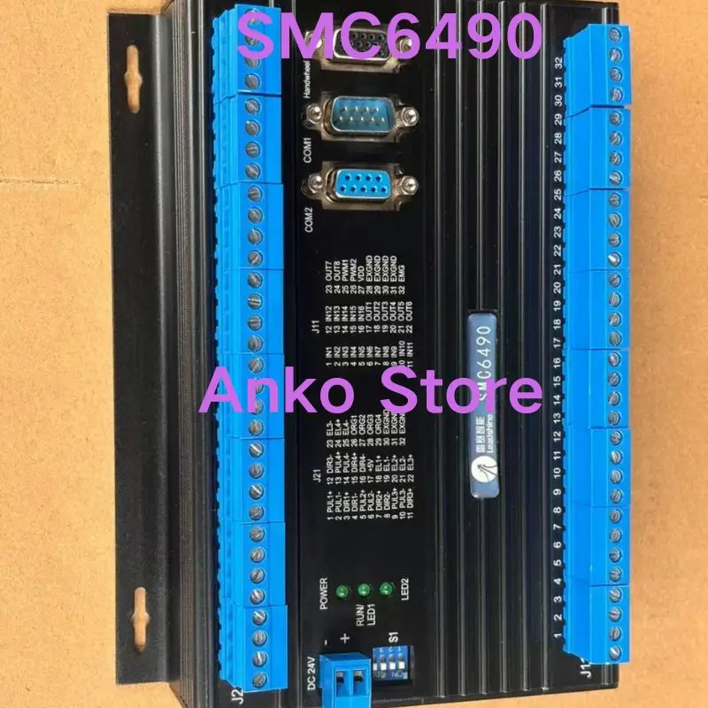 Second-hand test OK Four axis motion controller SMC6490 independent test function is normal when using a vertical controller