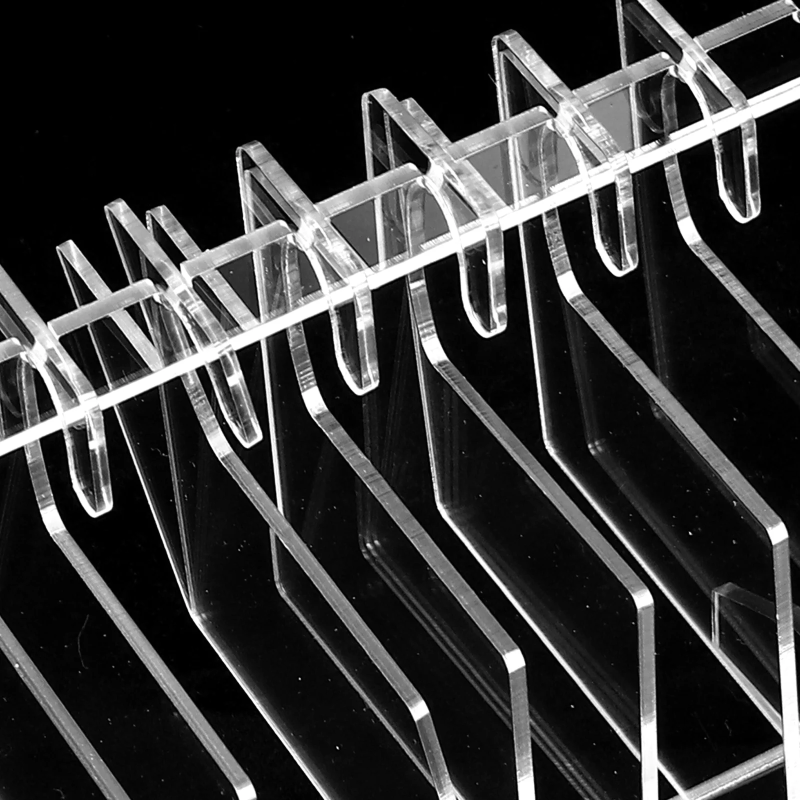 

1Set Nail Tips Sample Display Board Acrylic False Nail Art Holder Durable Manicure Organizer Display Board