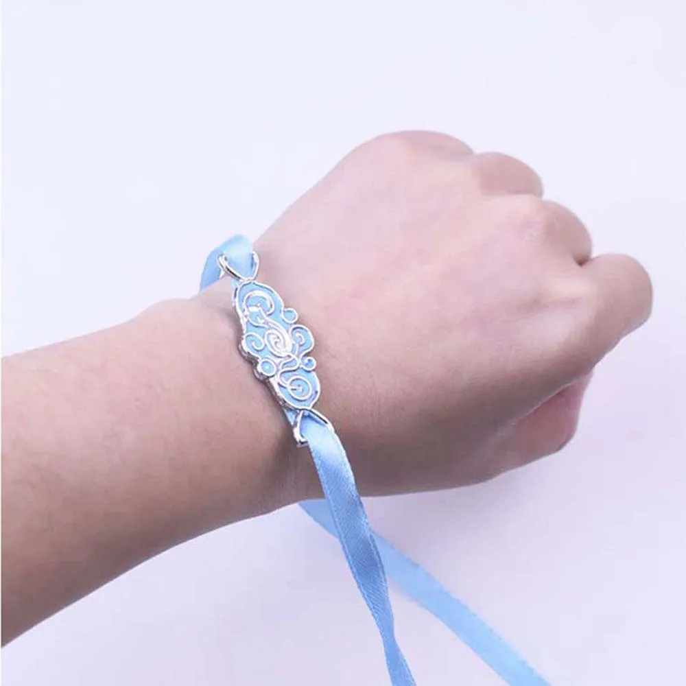 الشكل اللعب 1 قطعة عقال الشعر مجوهرات Lan Wangji وي Wuxian Mo Dao Zu Shi أنيمي الدعائم Lan Wangji تأثيري تأثيري الدعائم #5