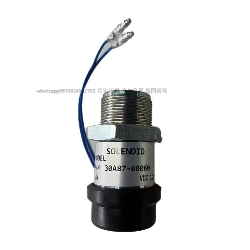 Construction Machinery Parts MM409-67001 Fuel Shutoff Solenoid Valve 12V OEM 30A87-00060 For S3L S3L2 S4L S4L2 K3M Diesel Engine