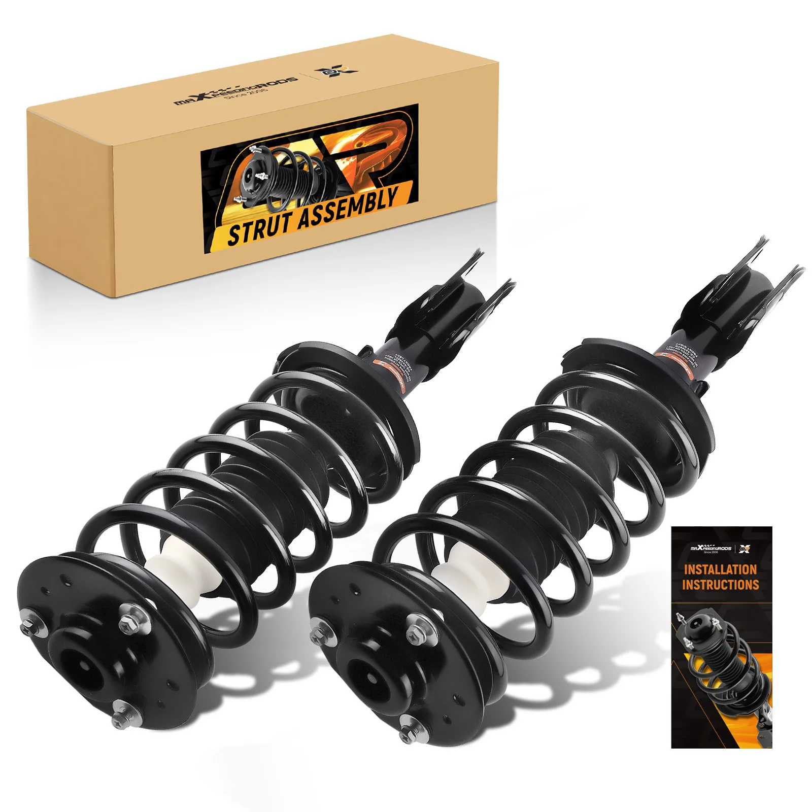 

Front Struts w/ Coil Springs for 2007-2017 Chevy Equinox GMC Terrain 172527