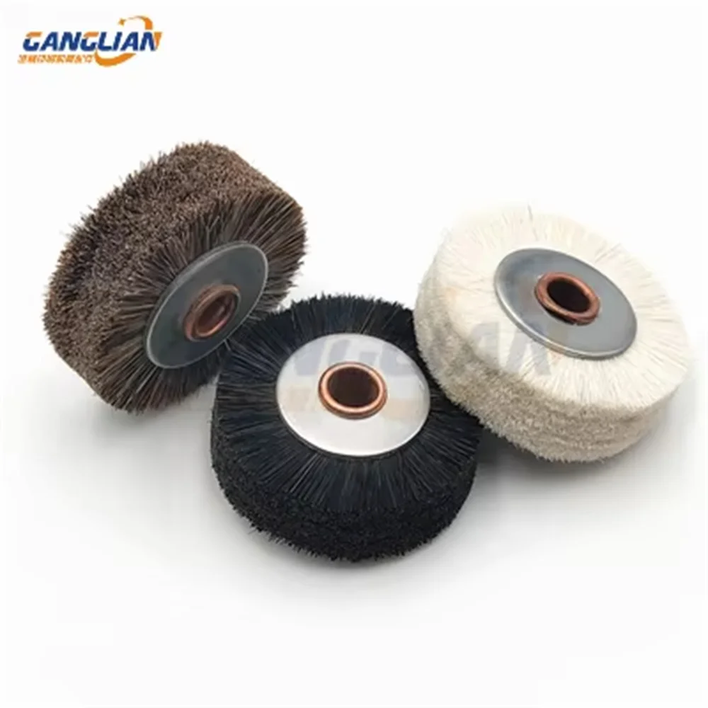 

5 шт. колеса для кистей Roland 40X6 мм, колесо для щетки для печатной машины Heidelberg