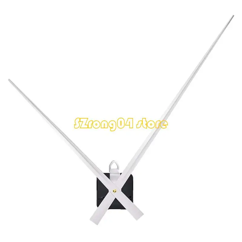 H4GD Clock Repair Set with Long Wall Clock Hands, Strong Drive Mechanism for DIY Clock Users and Indoor Assembly Work