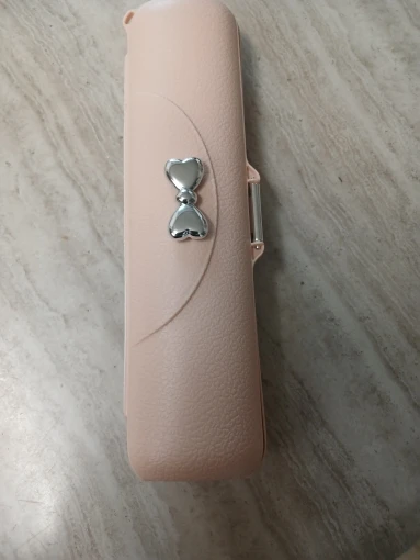 Baguette Coréenne Élégance Rose avec Cuillère et Étui