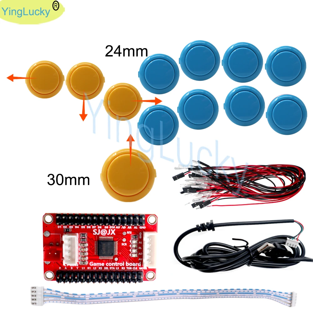 Hitbox DIY Kit Sanwa Buttons USB Arcade Encoder