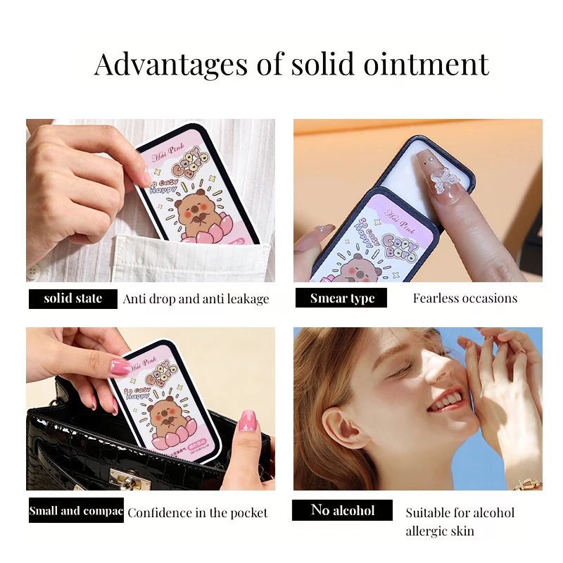 Women Pheromone Solid Perfume Balm Long Lasting Light Fragrance Portable Pocket Size Fresh Scent Mini Perfume Stick for Daily view 4