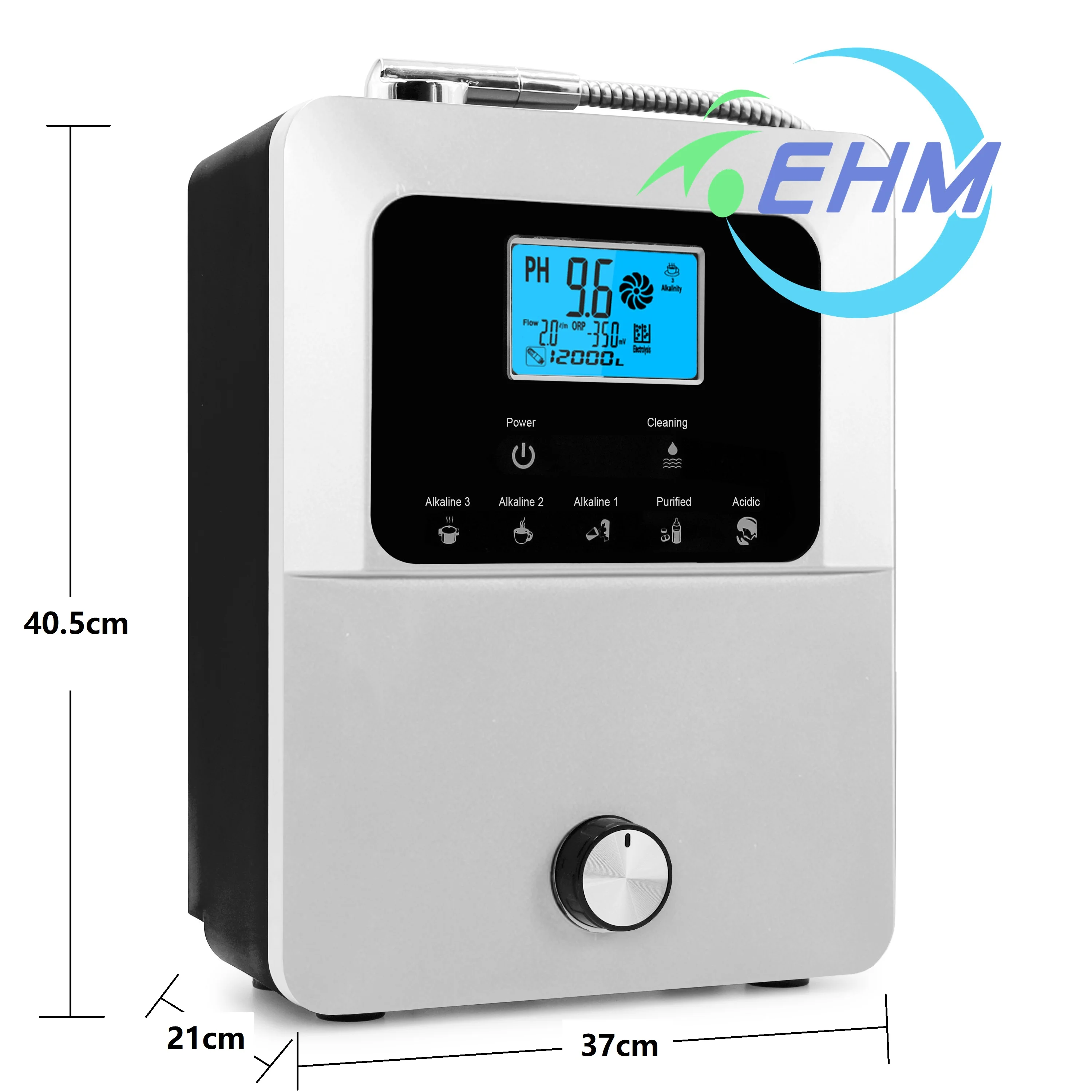 11Plates High end Kangen water machine alkaline ionizer water machine PH2.8~11