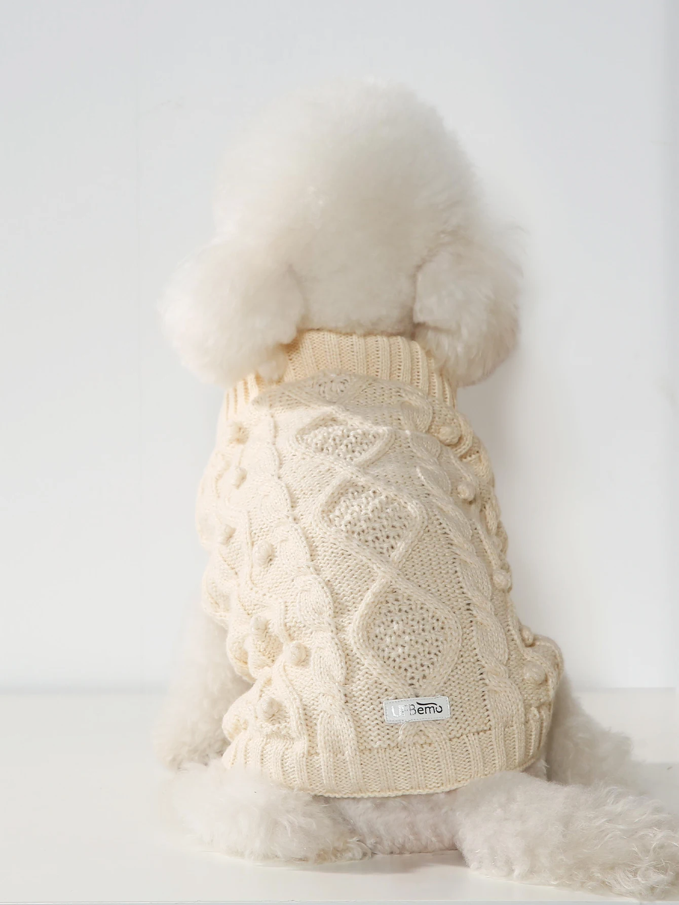 UFBemo Dog Winter Clothes Knitted Pet Clothes For Small Medium Dogs Chihuahua Puppy Pet Sweater Yorkshire Pure Dog Sweater