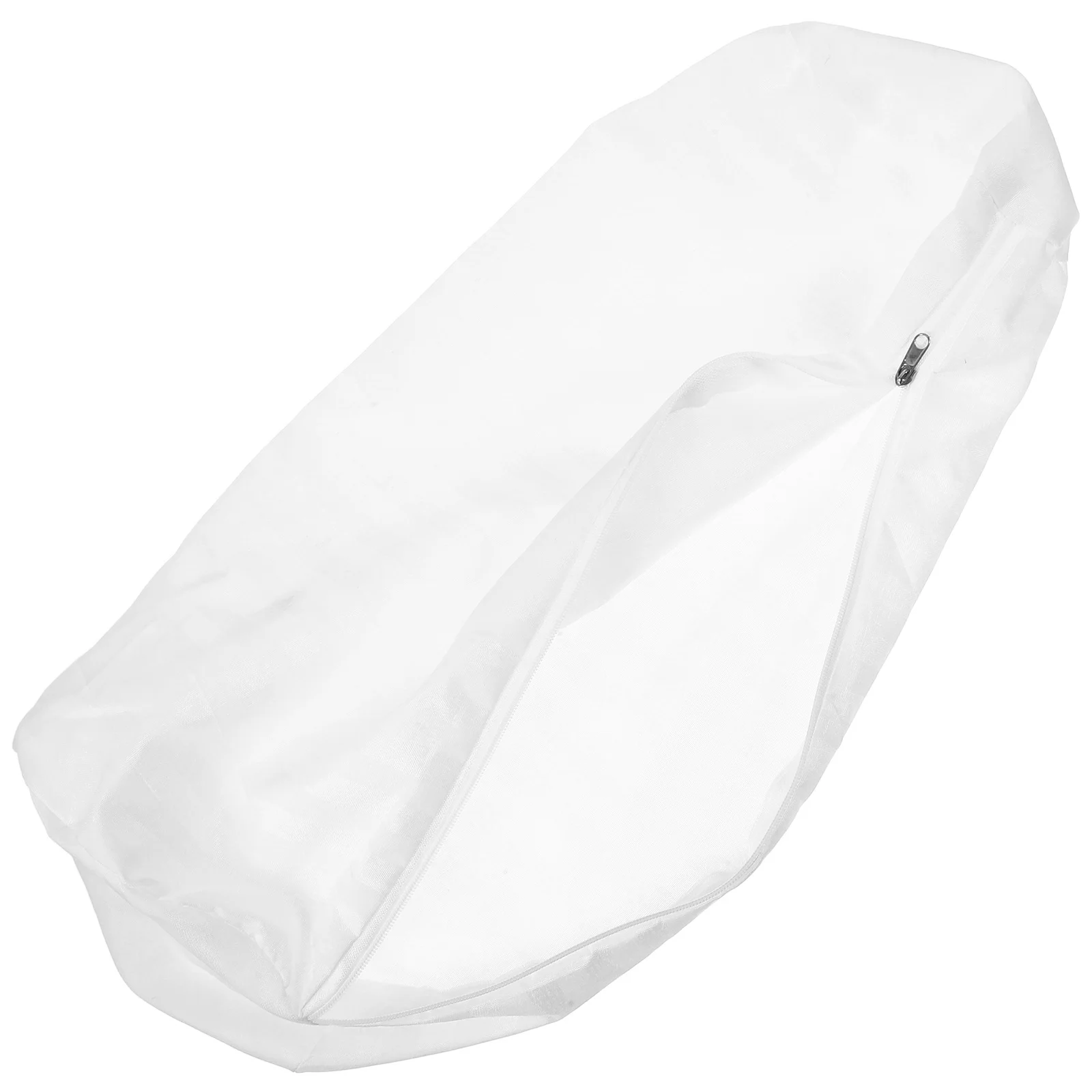 

Neck Roll Pillow Case Bolster Pillow Cover Cylinder 18.6 Inch White Zipper for Sofa Couch Bed Tube Pillows for Couch