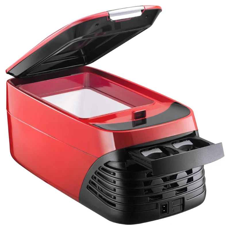 Portable refrigerator 12v 8L refrigerator with compressor DC mini car refrigerator for car suv caravan BF-8H cooling and heating