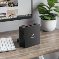 MINISFORUM Slim Series UM870 Mini PC AMD Ryzen 7 8745H 6800H R9 6900HX USB4.0 Dual DDR5 PCIE4.0 2.5G LAN Windows 11 NUC WiFi6E