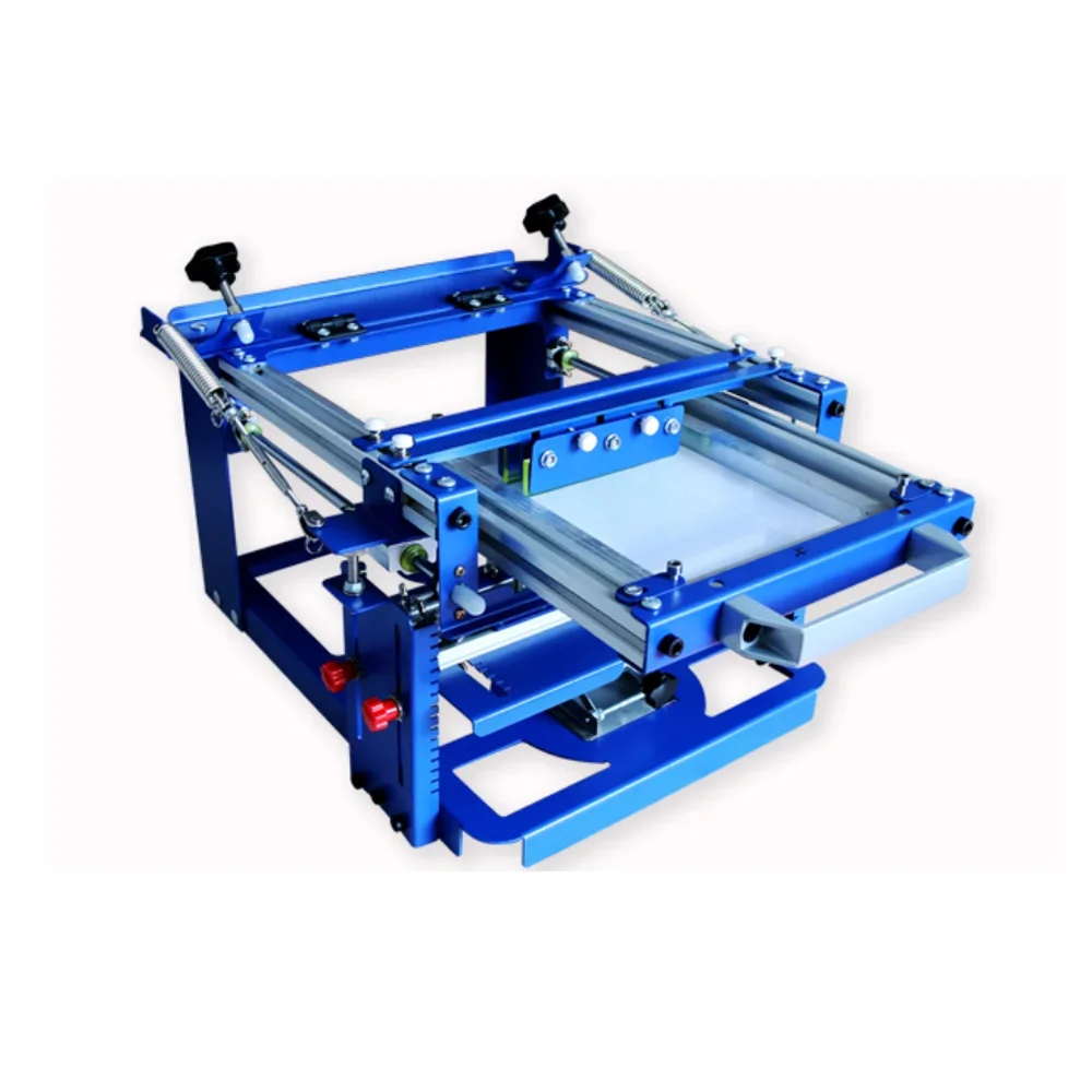 

Manual Screen Printers Curved Screen Printing Machine Silk Screen Bottle Printing Machine With 2 Free Frames