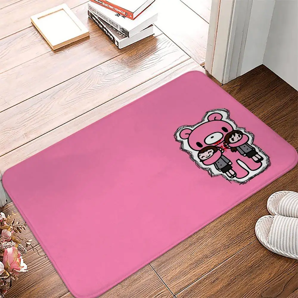 Gloomy Bear Entrance Doormat Bath Mats Non-slip Mat Entrance Of House Custom Carpet Kitchen Foot Mat Rug Carpets