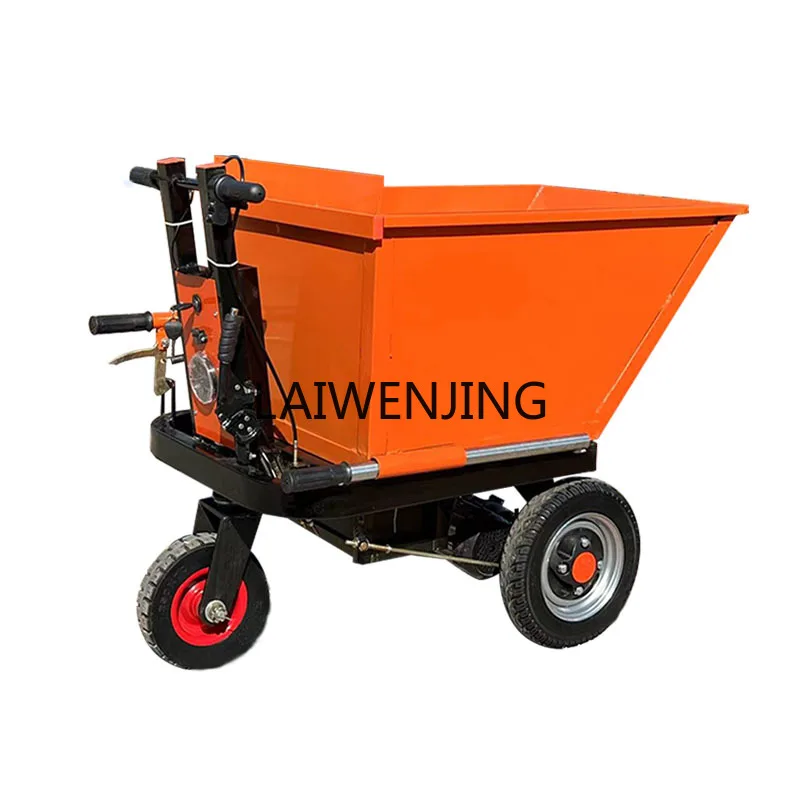 

LYN electric trolley stainless steel breeding plant feeding and pulling dung truck dump truck