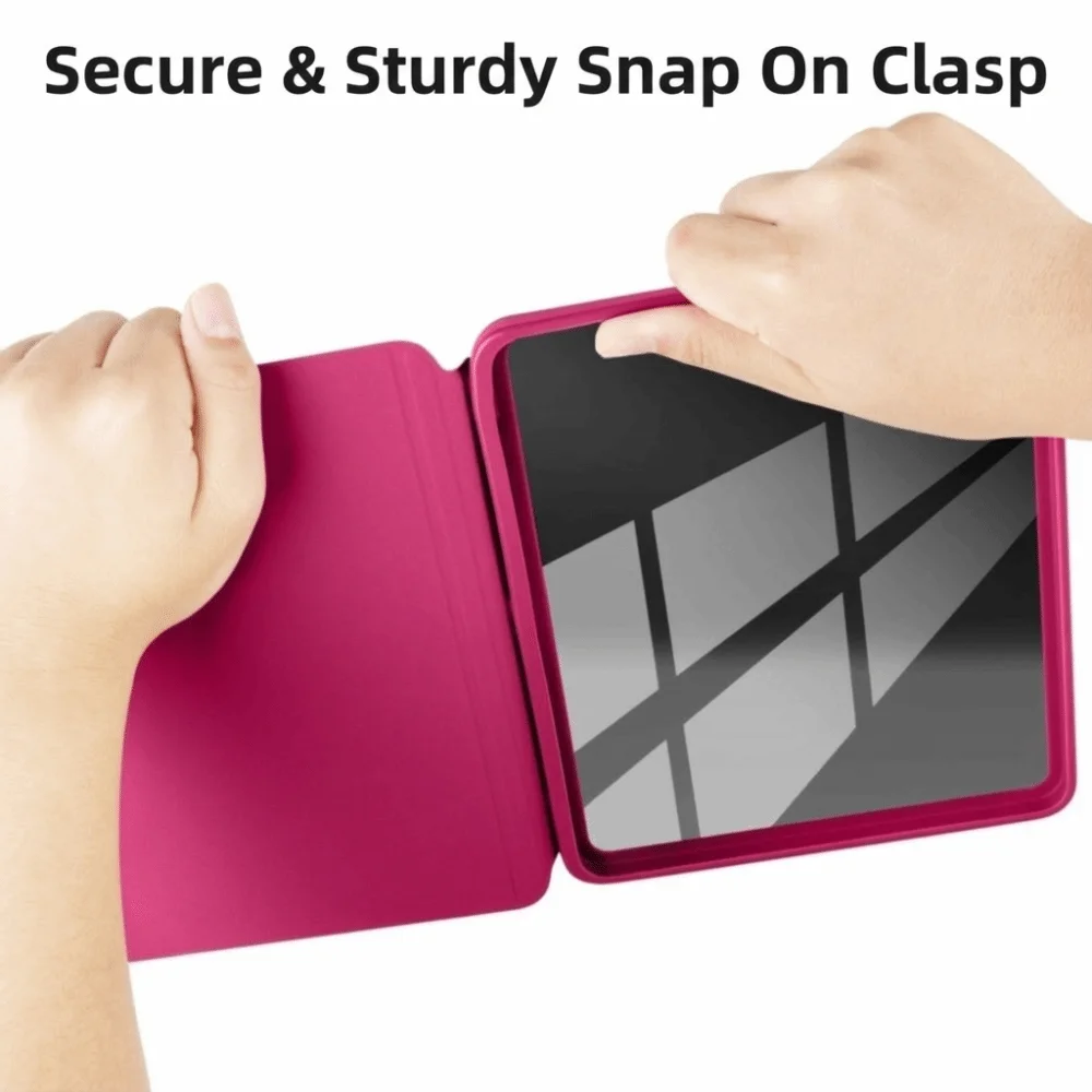 Auto Wake/Sleep Case Split Design Magnetic Protective Shell Smart Detachable Funda for KOBO Libra Color/2 7 inch N428 N418