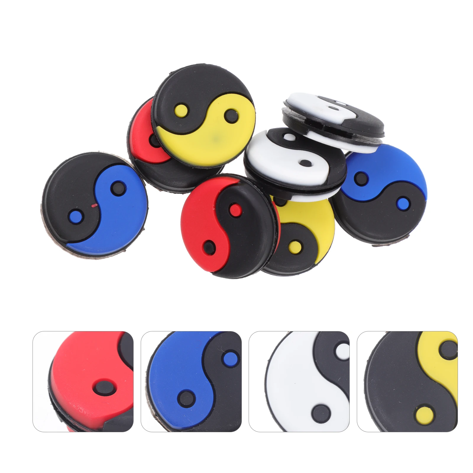 

Tennis Racket Shock Absorber Accessories for Women Absorbers Ball Sweeper Dampeners Vibration Racquet Tensioner