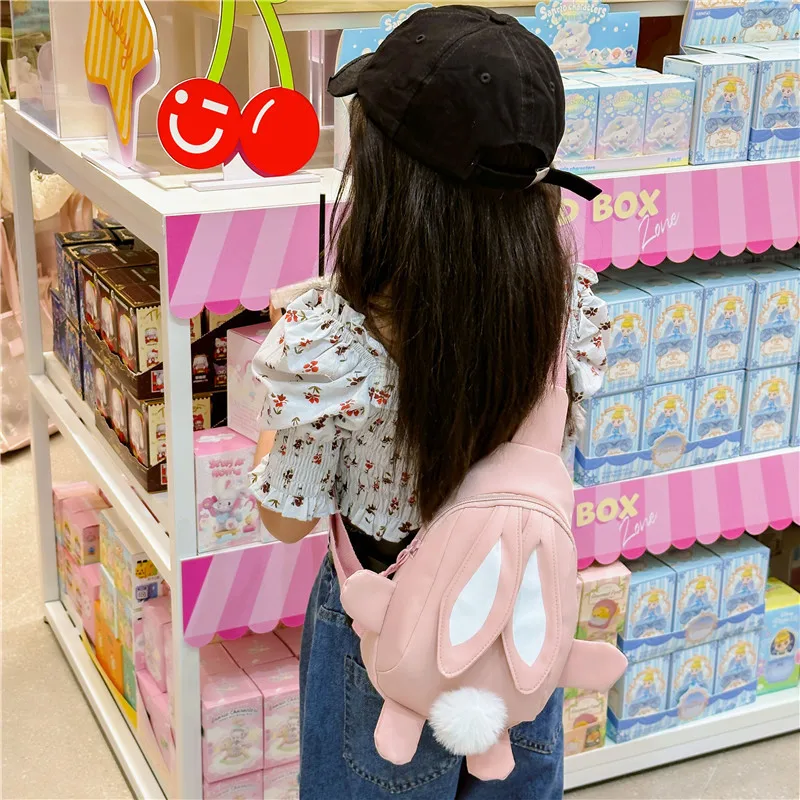 Cute Children's Canvas Crossbody Bag Nursery School Girls Student Chest Bag Diagonal Bag JIFANPAUL Brand Summer 2024