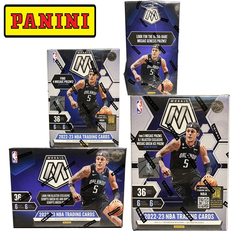 22-23 Panini Mosaic Blaster Basketball NBA Rare Star Collection Card Christmas Birthday Gift Game Toys Whole Box