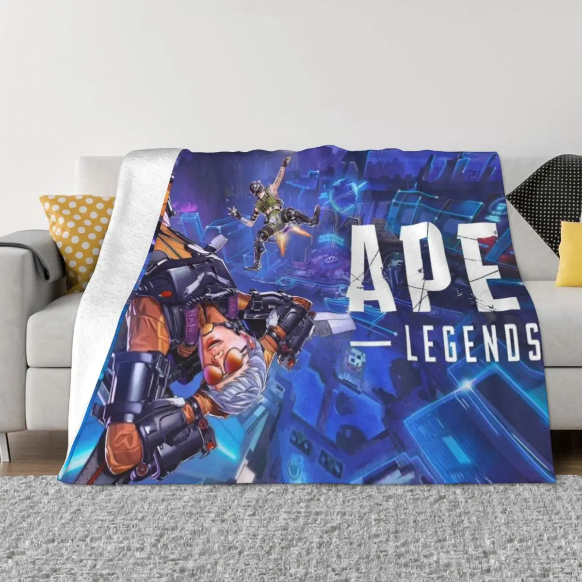 

APEX LEGENDS 000122 Anime Bed Blankets Custom Blanket comfort warm soft Personalized blankets Throw Blanket